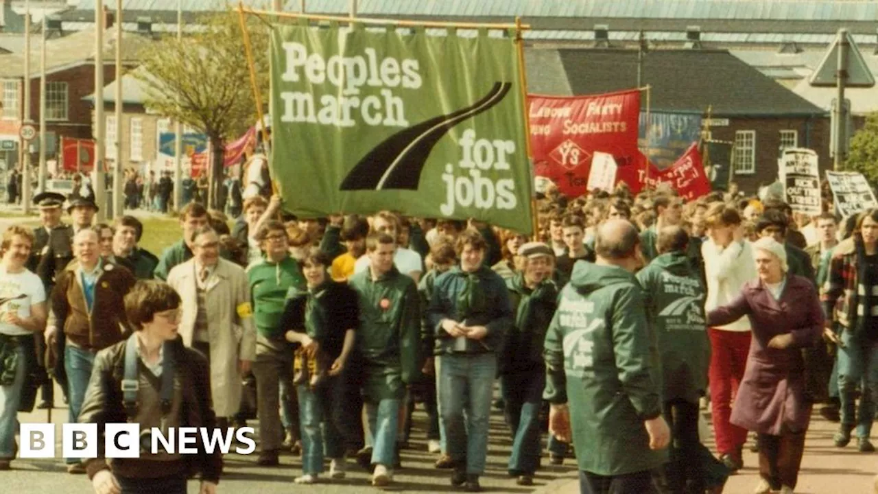 People's March for Jobs: The protest that saw hundreds walk to London