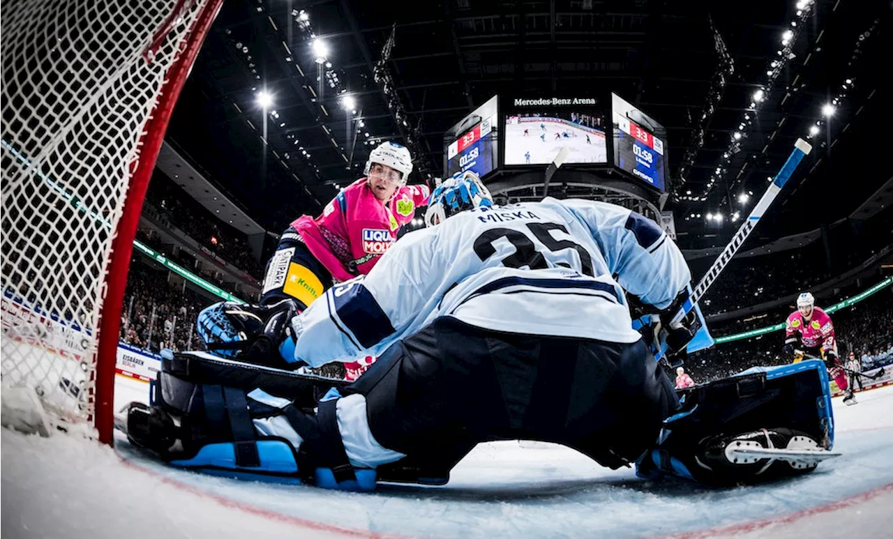 Ein Punkt als Trost: Eisbären verlieren im Penaltyschießen gegen Straubing