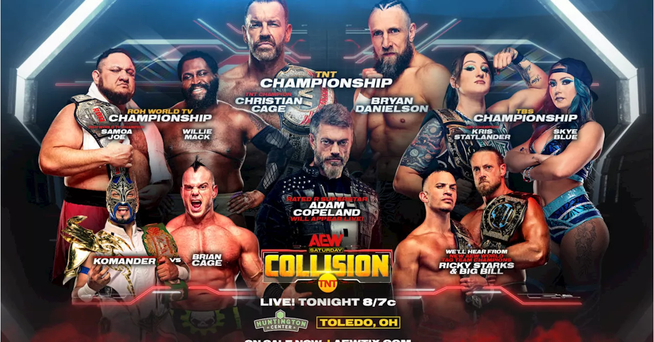 AEW Collision Preview: AEW Won't Give Up, Set to Ruin Saturday Night