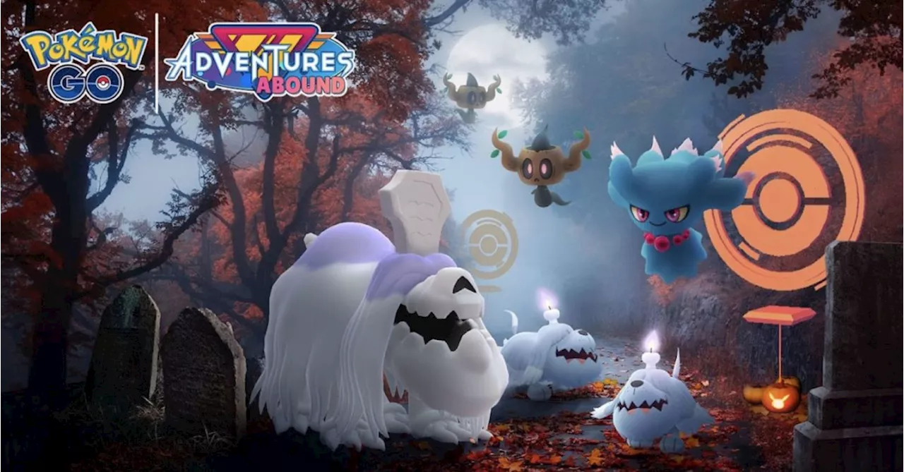 Greavard & Shiny Phantump Come To Pokémon GO For Halloween 2023