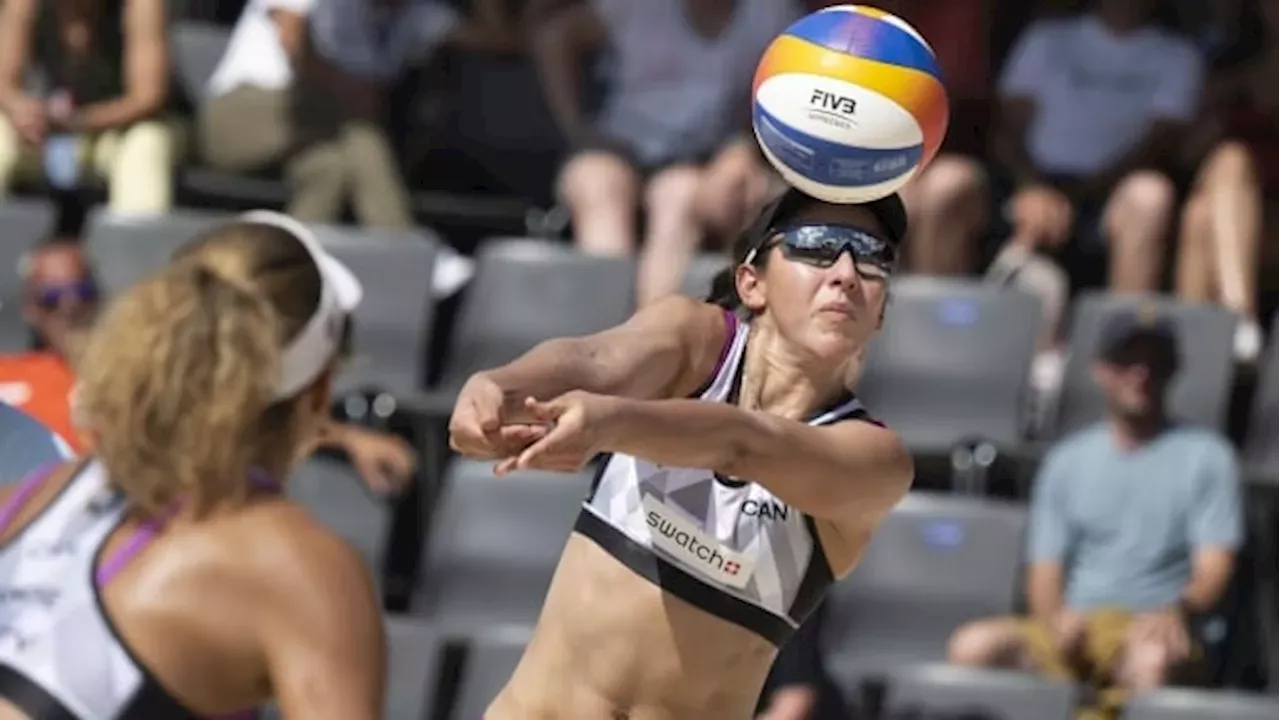 Canadian Beach Volleyball Duo Humana Paredes Wilkerson Ousted In Quarterfinals At Worlds