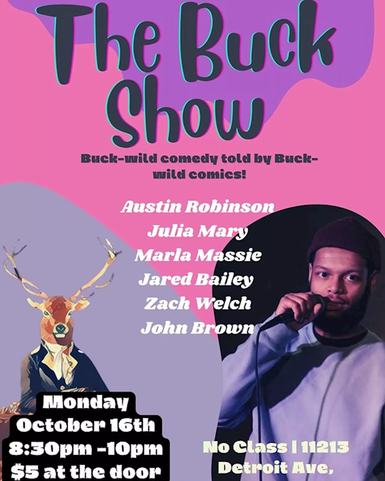 The Buck Show SPOOKTACULAR showcase!