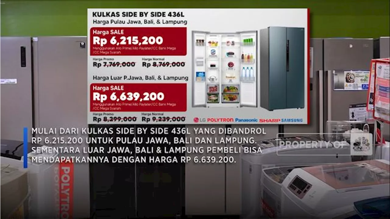 Belanja Hemat di Transmart, Kulkas & Kasur Diskon Spesial!