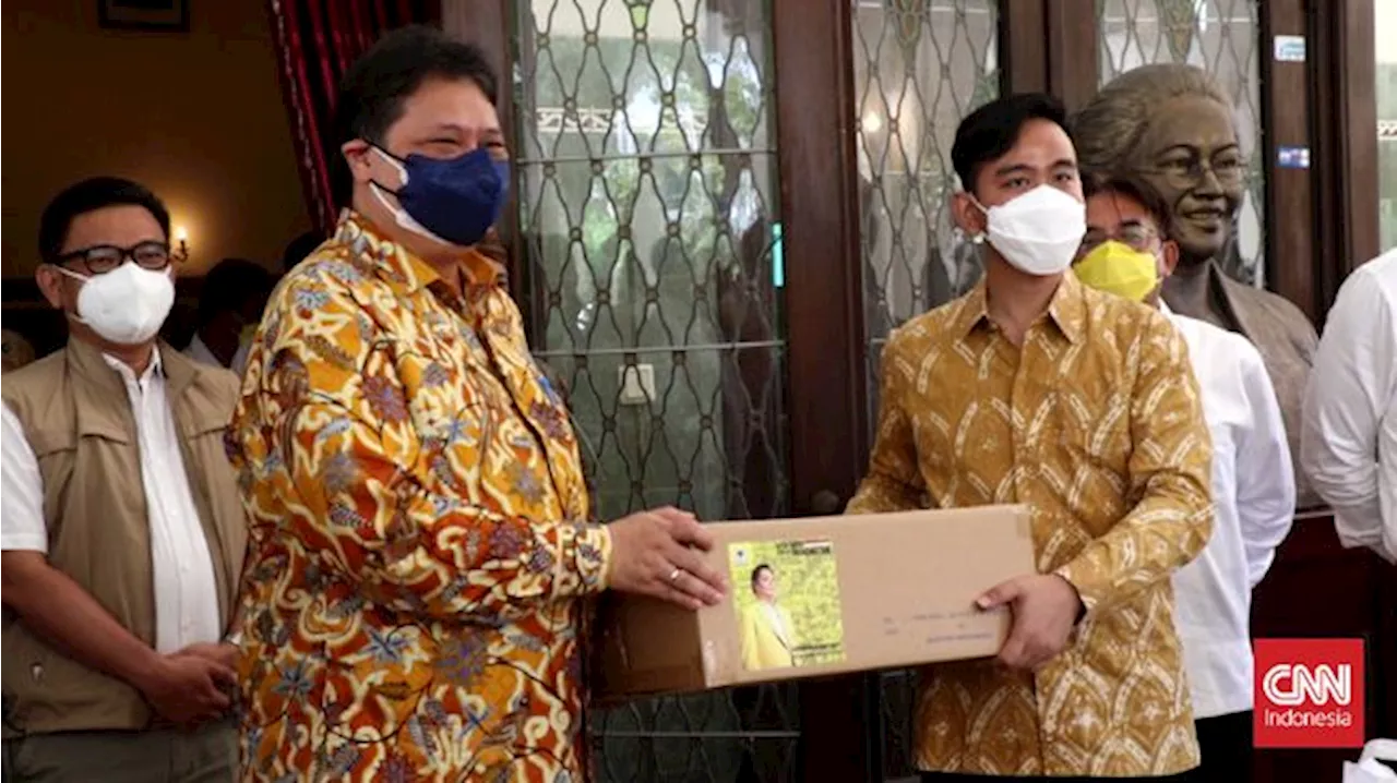 Airlangga Beri Sinyal Gibran Kandidat Cawapres Prabowo dari Jateng