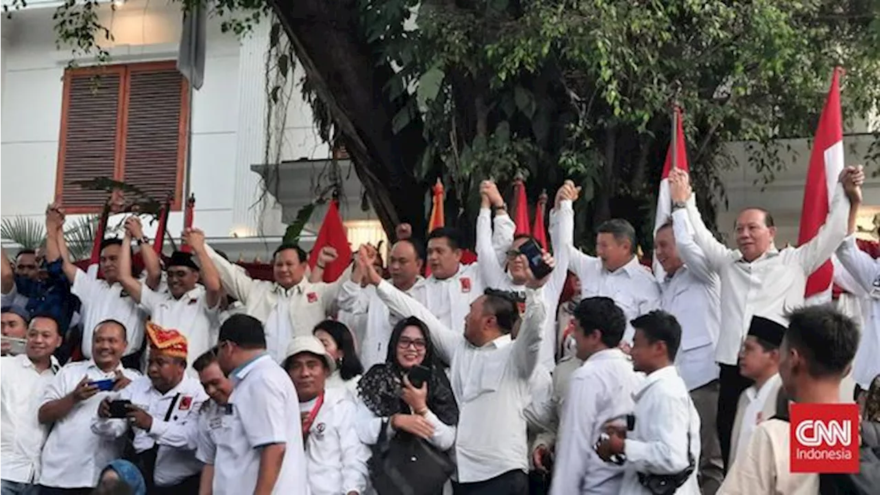 Prabowo Puji Jokowi Usai Resmi Didukung Projo di Pilpres 2024