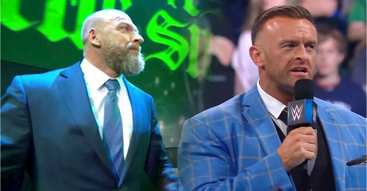 WWE's Triple H Reveals Nick Aldis as SmackDown General Manager and Traded Raw Superstar