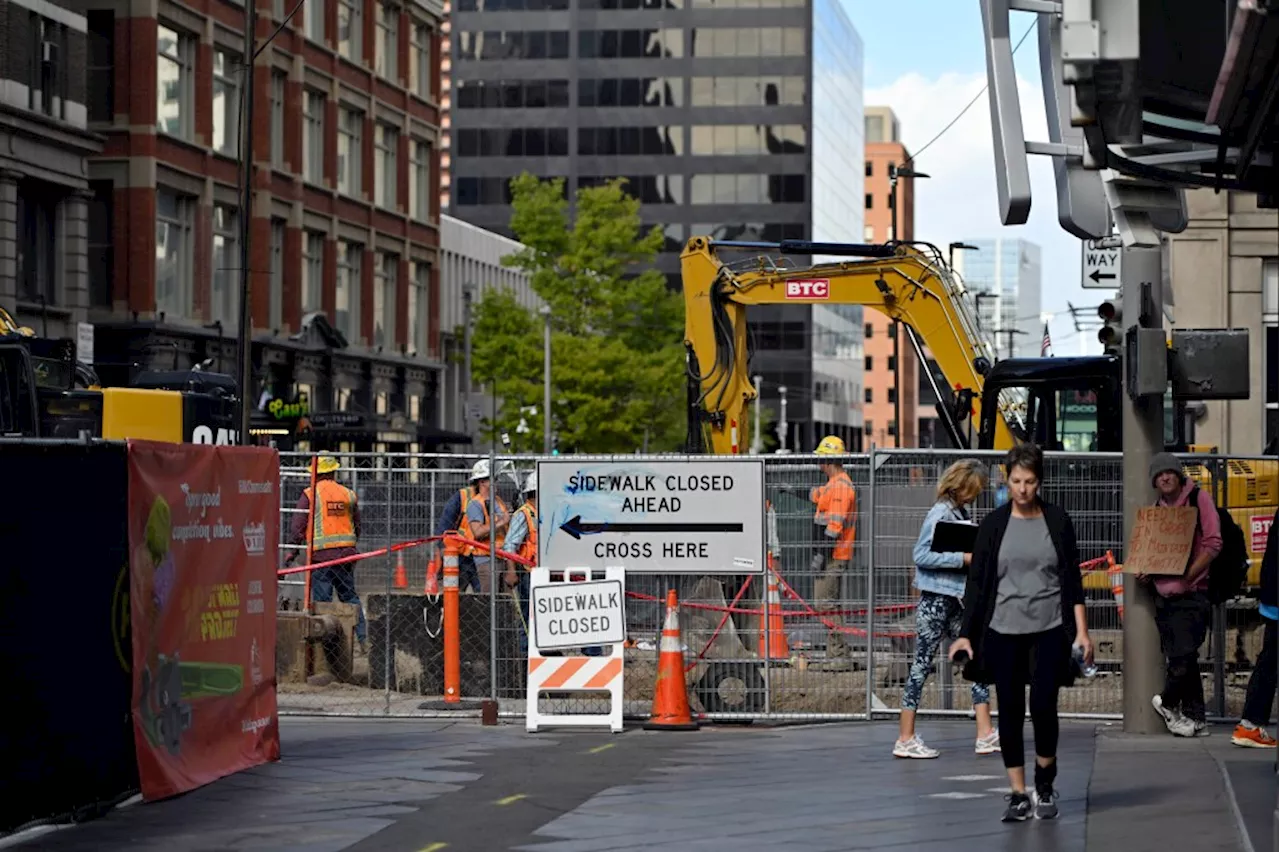 Denver’s 16th Street Mall work won’t be done until 2025 as businesses hang on