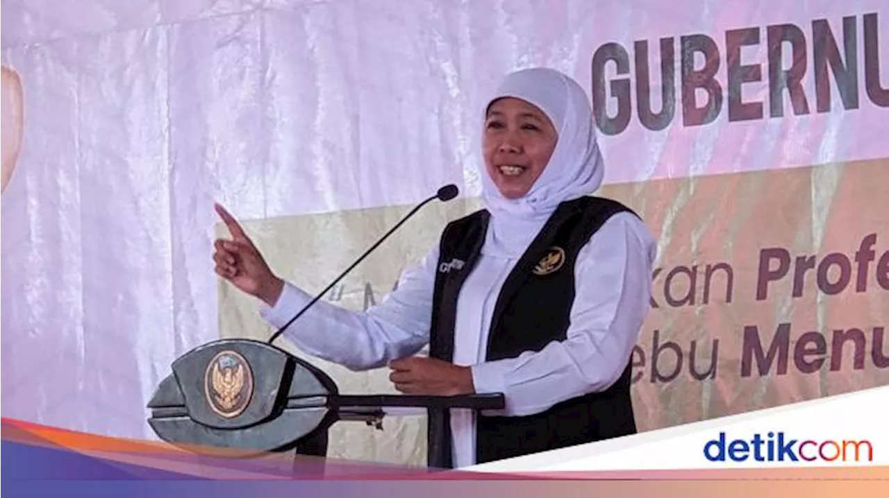 Diusulkan Demokrat Jadi Cawapres Prabowo, Khofifah: Wis, Pokoke Sukses