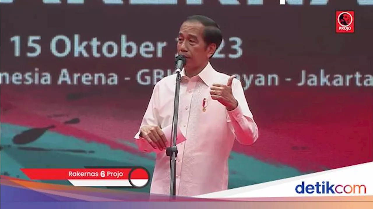 Jokowi Wanti-wanti Presiden Baru Nanti Harus Jaga Harga Beras