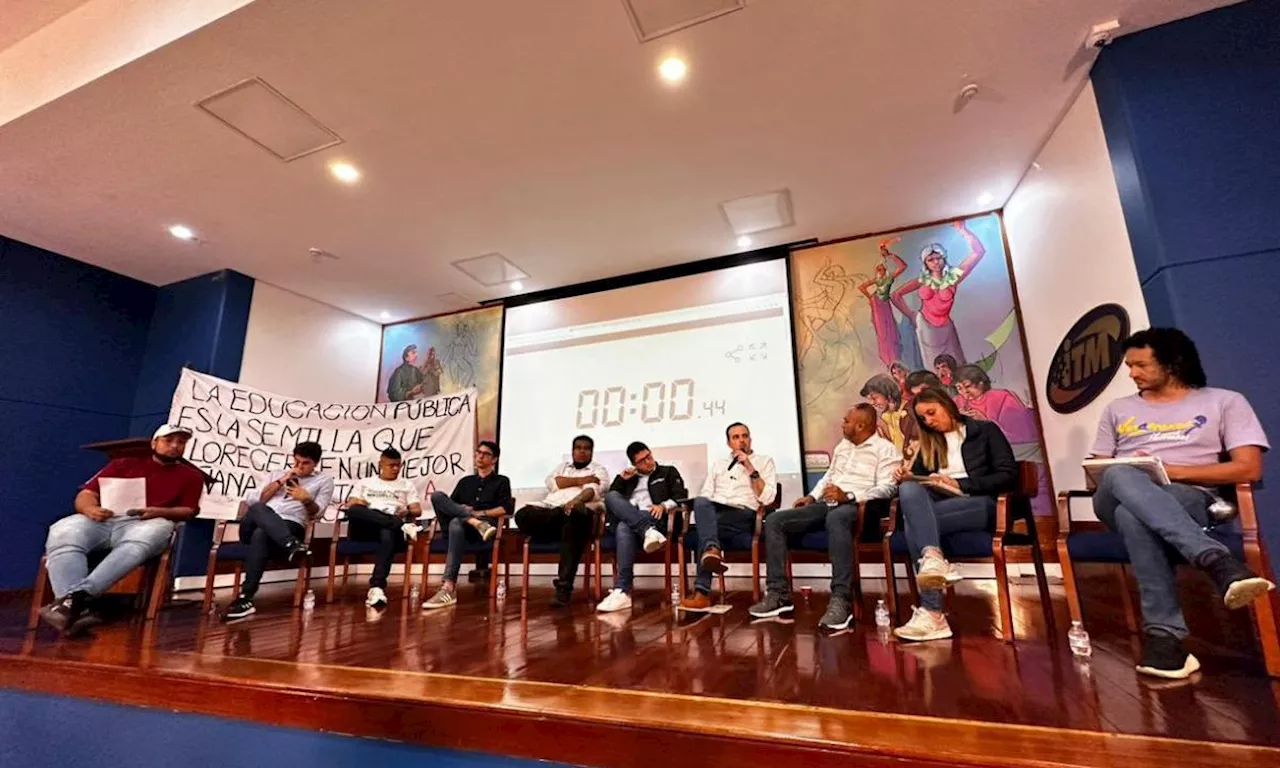 Activan artefacto explosivo en medio de un debate de candidatos al Concejo de Medellín