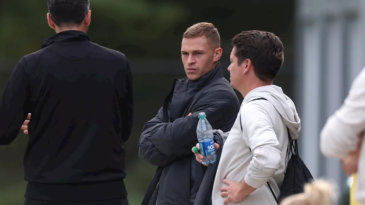 DFB: Joshua Kimmich fällt im Testspiel gegen die USA aus - Bayern-Star fehlt im Abschlusstraining