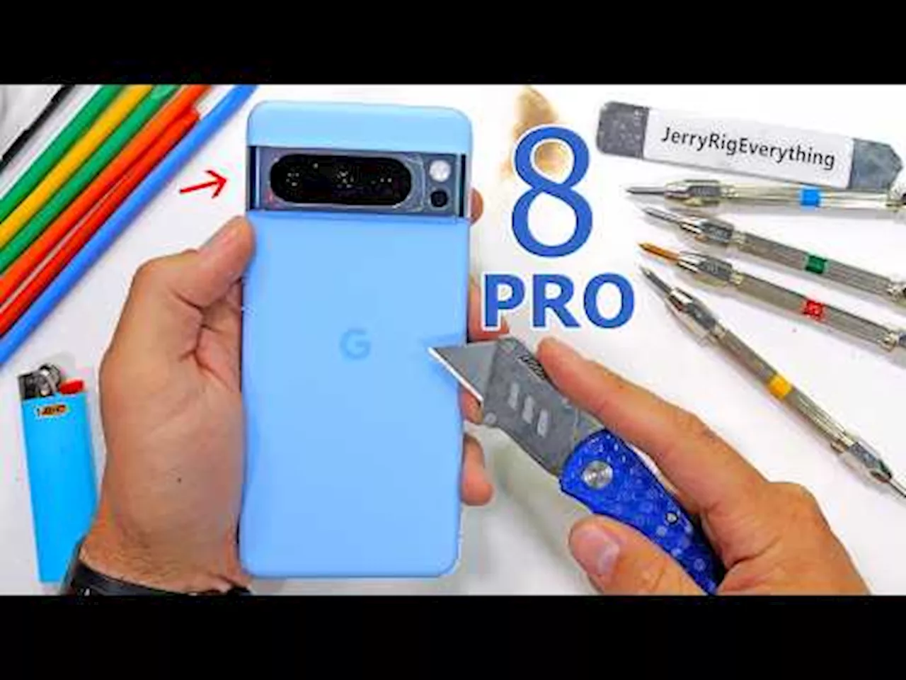 Googles Pixel 8 Pro stresstestas. Kommer hårdvaran klara sig i sju år?