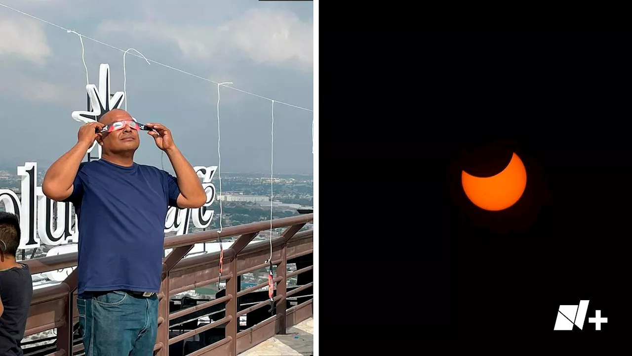 Inicia el Eclipse Anular Solar en Coahuila