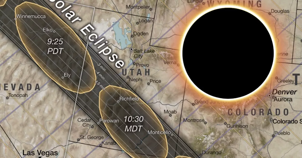 'Ring of Fire' solar eclipse to put on sky show over Utah