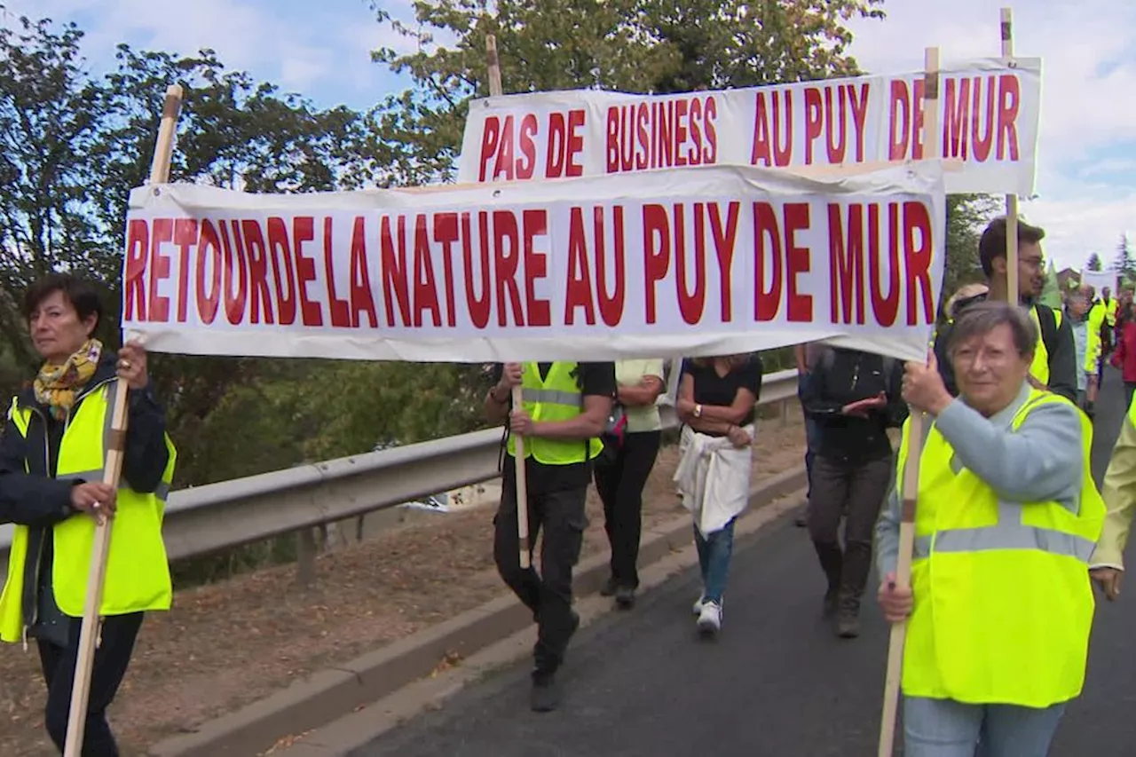 Un projet de stockage de déchets inertes fait polémique dans le Puy-de-Dôme