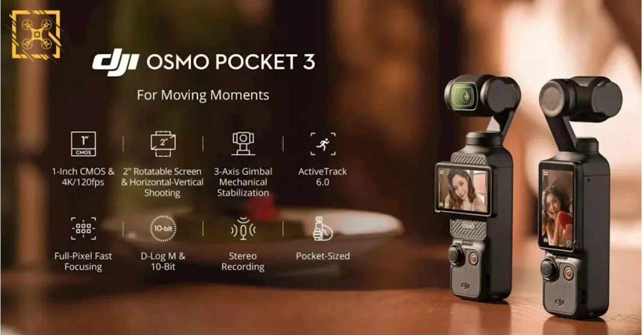 DJI Osmo Pocket 3 specifications, launch date emerge online