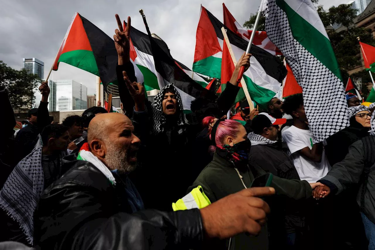 Rallies raise question of whether Canada should have a law against public cheering of terrorism