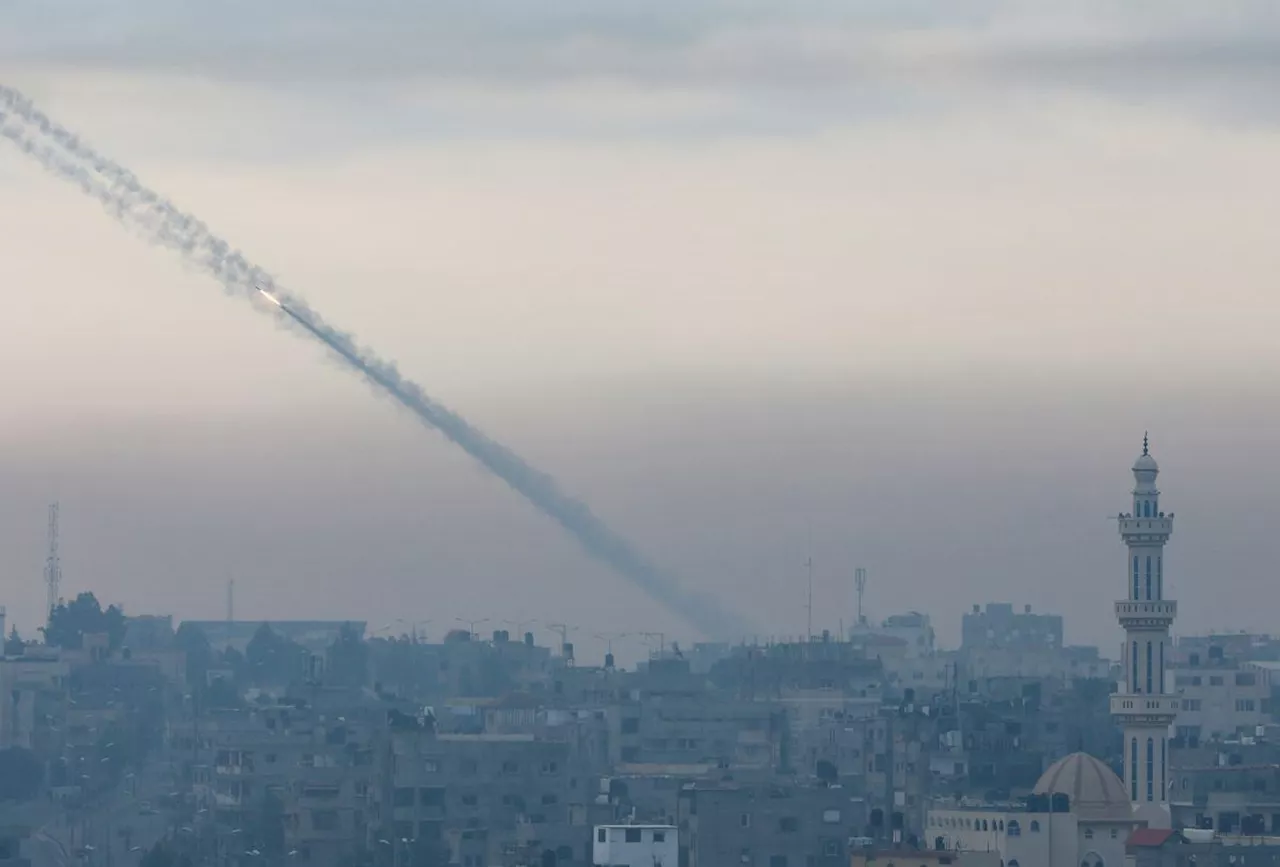 Israel 'at war' as Hamas gunmen launch surprise attack from Gaza