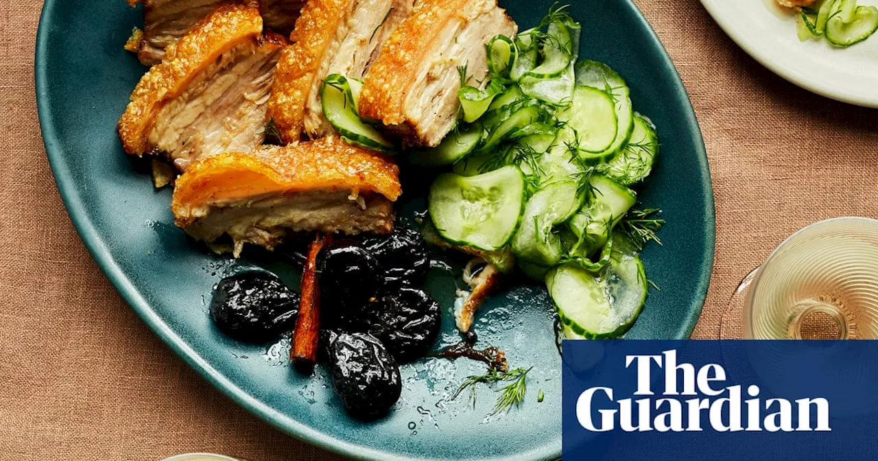 Danish roast pork, Dutch ‘hot lightning’ potatoes, Romanian bacon soup: Diana Henry’s pork recipes