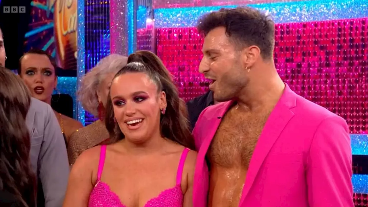 Strictly Come Dancing week four: Ellie Leach tears up after mishap