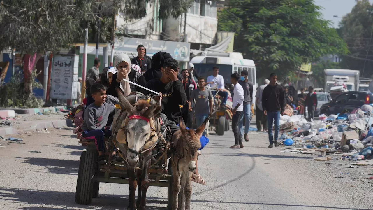 Agreement reached to allow foreigners to leave Gaza amid mass Palestinian evacuation from north