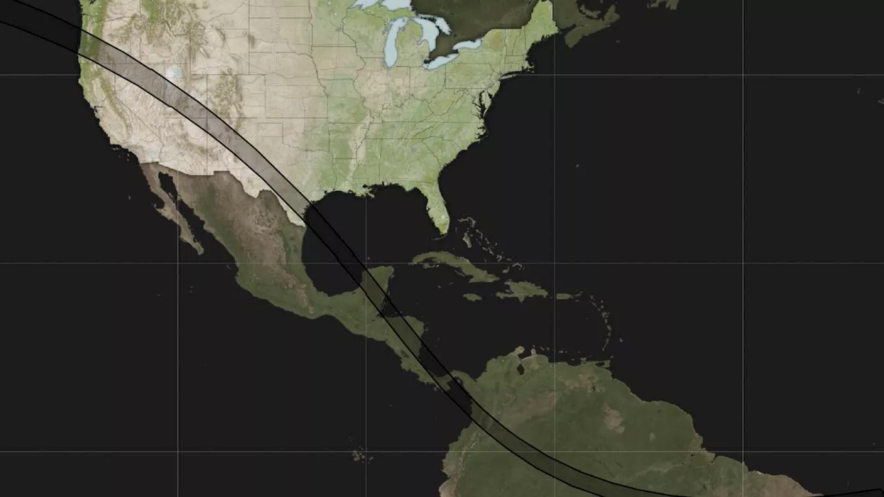 'Ring of fire' solar eclipse will cut across the Americas, stretching from Oregon to Brazil