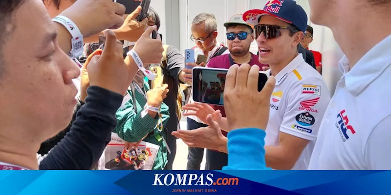 Kata Marc Marquez soal Pebalap Indonesia di Kejuaraan Dunia Balap Motor