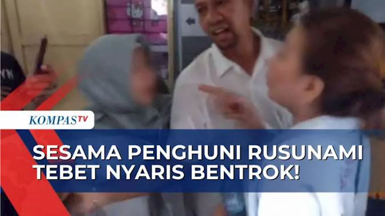 Penghuni Rusunami Tebet Nyaris Bentrok Akibat Konflik Pemilihan Ketua P3RS Baru!