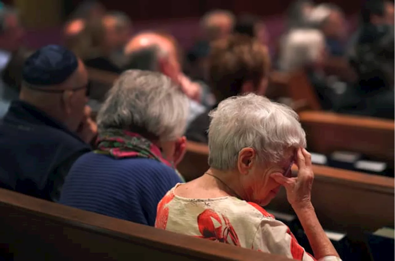 Far from Israel, Jews grieve and pray for peace in first Shabbat services since Hamas attack