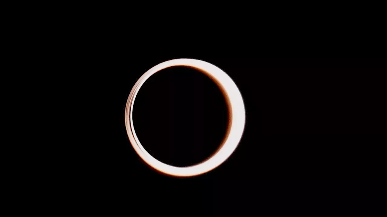 WATCH Annular solar eclipse glows ringoflight in Utah skies