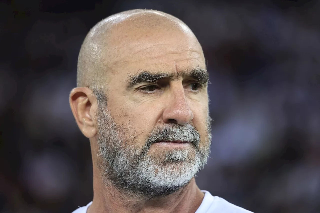 Foot: Eric Cantona honoré par son club formateur, l'AJ Auxerre