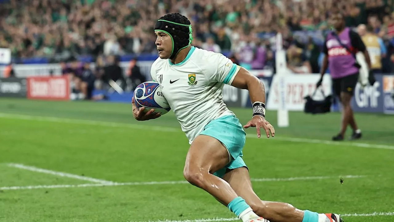 France-Afrique du Sud : une image écornée mais toujours des gestes de génie, Cheslin Kolbe reste l'un des atou