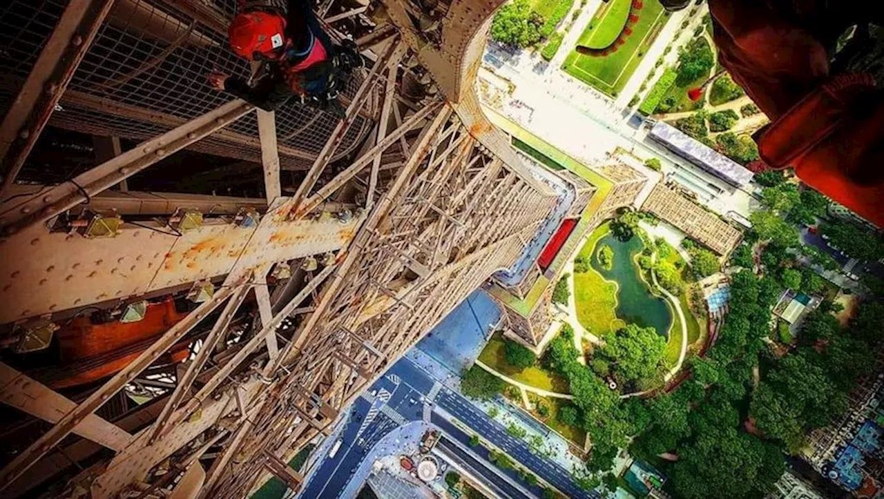 Laura, cordiste sur la Tour Eiffel ou sur l'Opéra Garnier : 'Je suis bien plus qu'une femme qui fait un métier