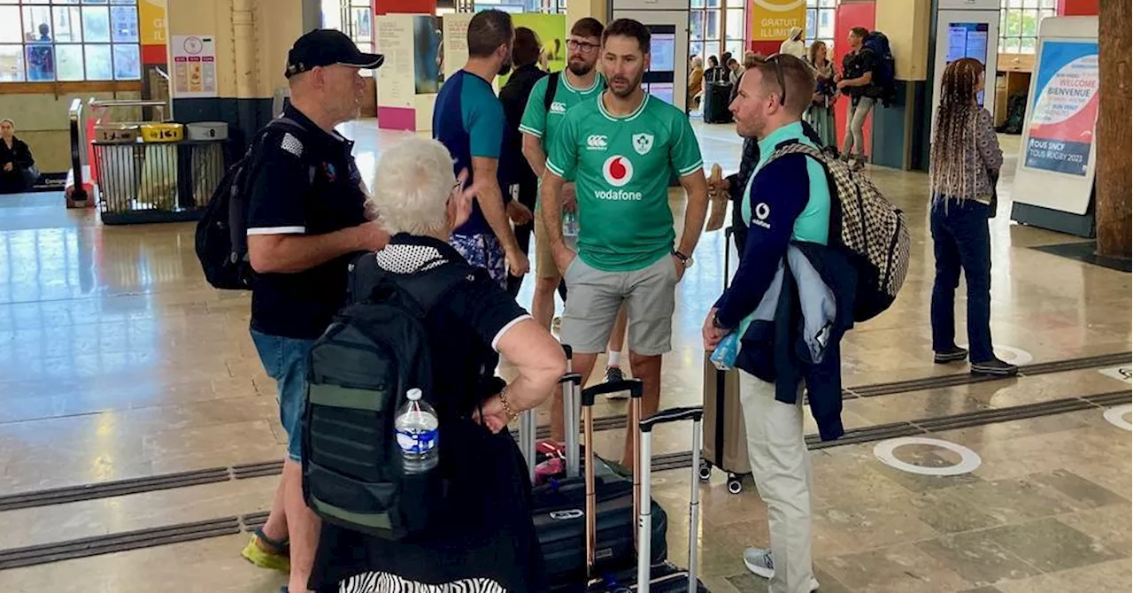 Coupe du monde de rugby. Irlande-Nouvelle Zélande a déjà commencé… à la gare Saint-Charles