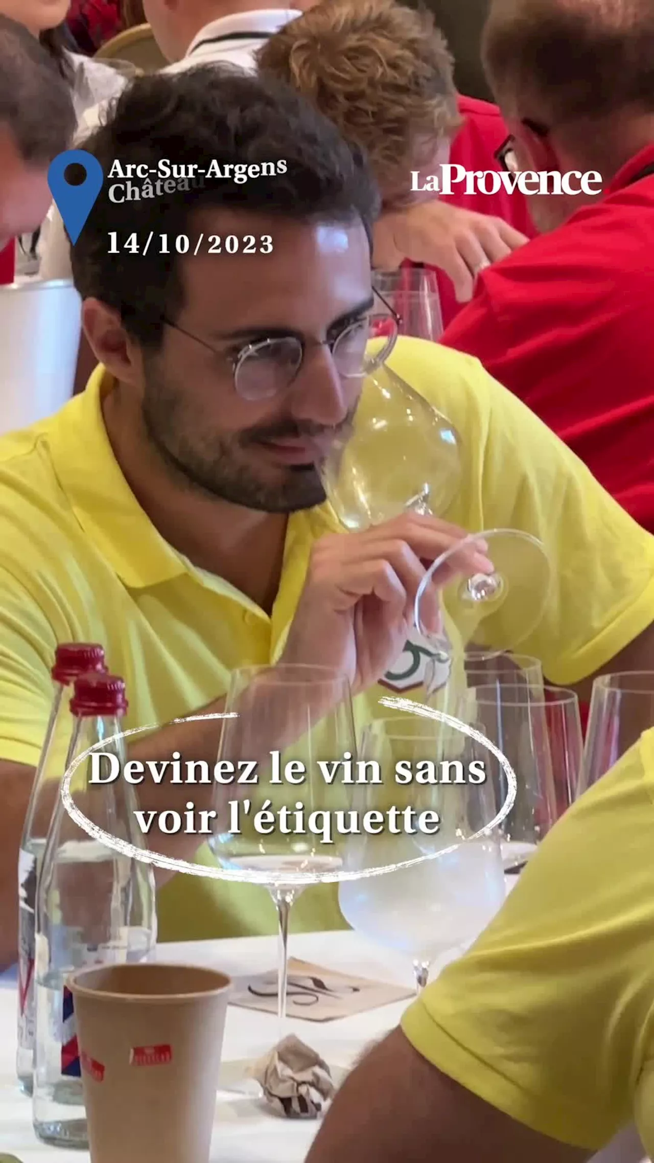 VIDÉO. Vin : la crème mondiale des dégustateurs à l'aveugle s'affrontait aujourd'hui