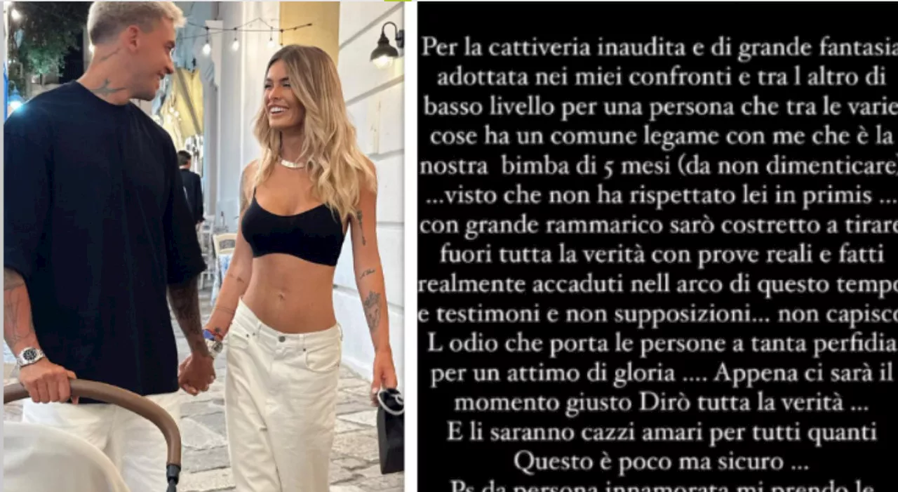 Sophie Codegoni, Alessandro Basciano risponde: «Solo cattiverie, quando dirò la verità saranno c***i amari»