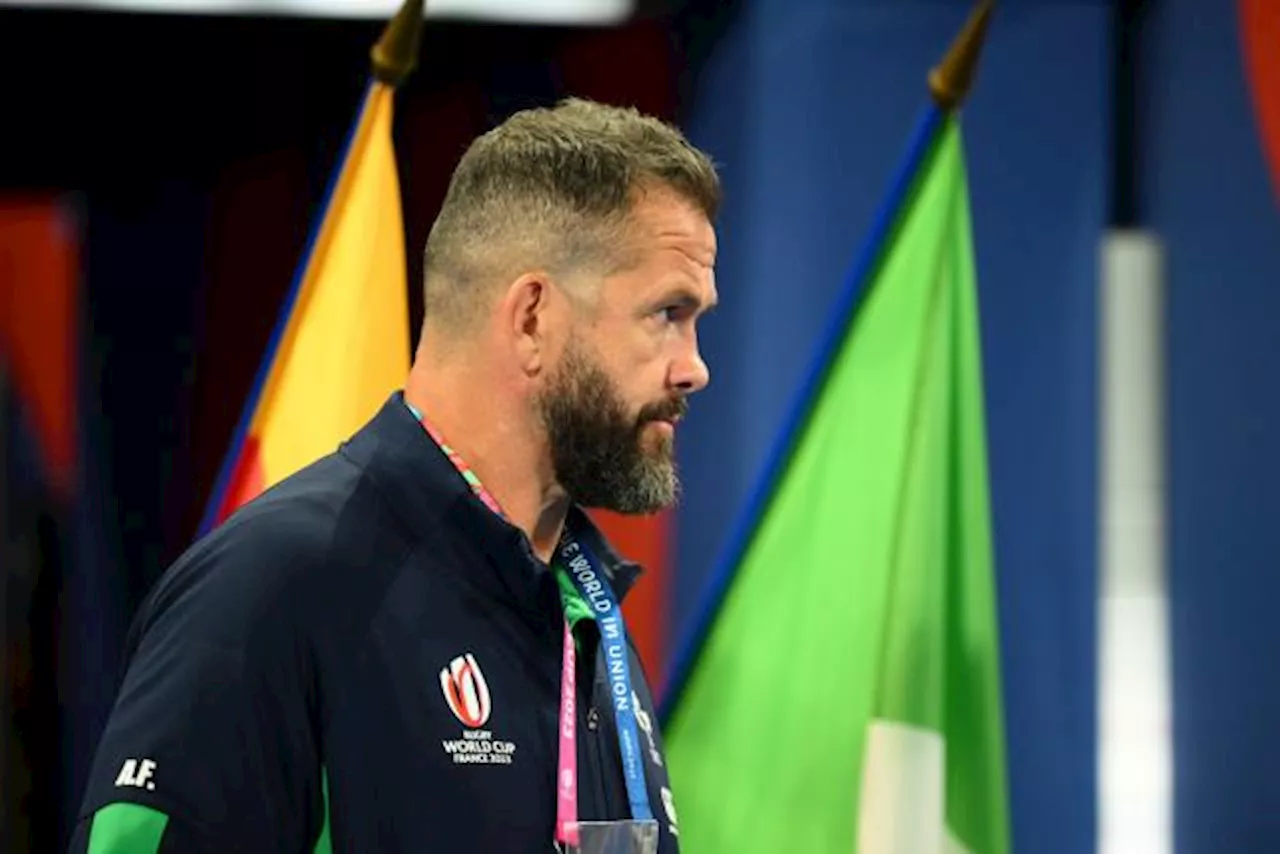 Andy Farrell, entraîneur de l'Irlande : « Le sport peut être cruel »