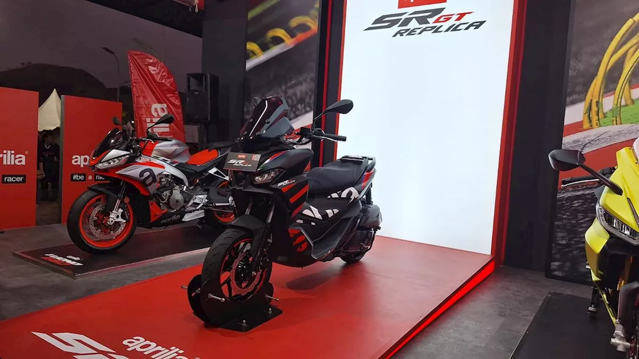 Mengintip Spesifikasi Aprilia SR-GT Replica yang Terinspirasi Motor Balap MotoGP