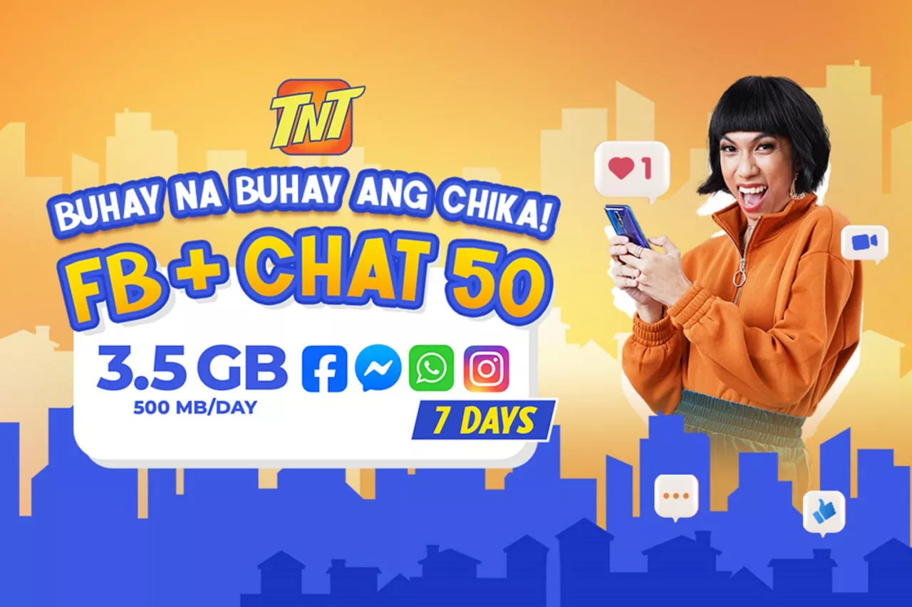 TNT partners with Meta for a social media packed offer FB+Chat50