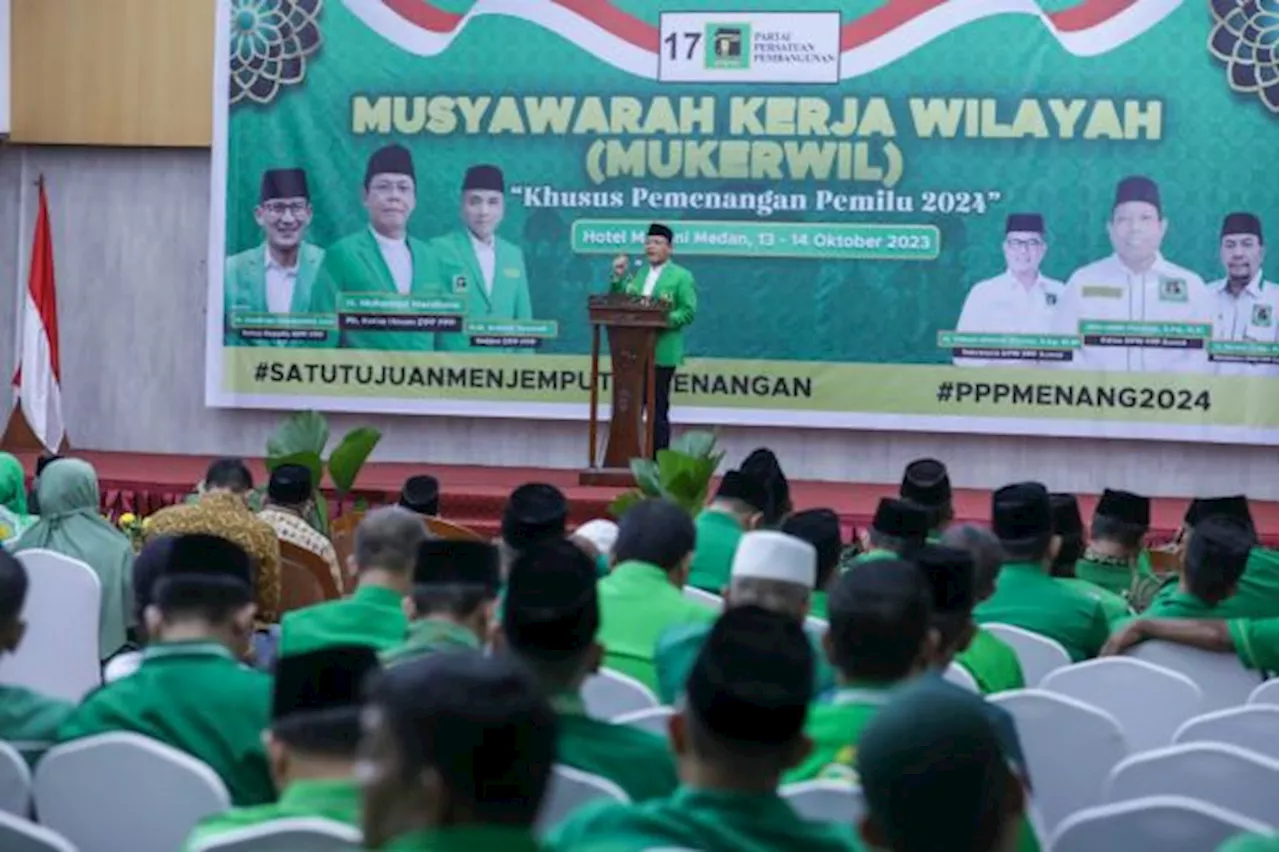 Mardiono Minta DPW PPP Sumut Bersinergi dengan Parpol Koalisi dalam Pemilu 2024