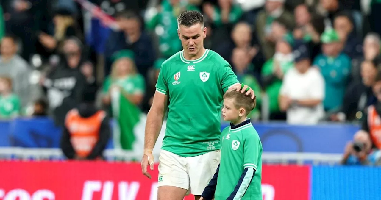 Johnny Sexton shares touching moment with his son after Ireland's Rugby World Cup exit