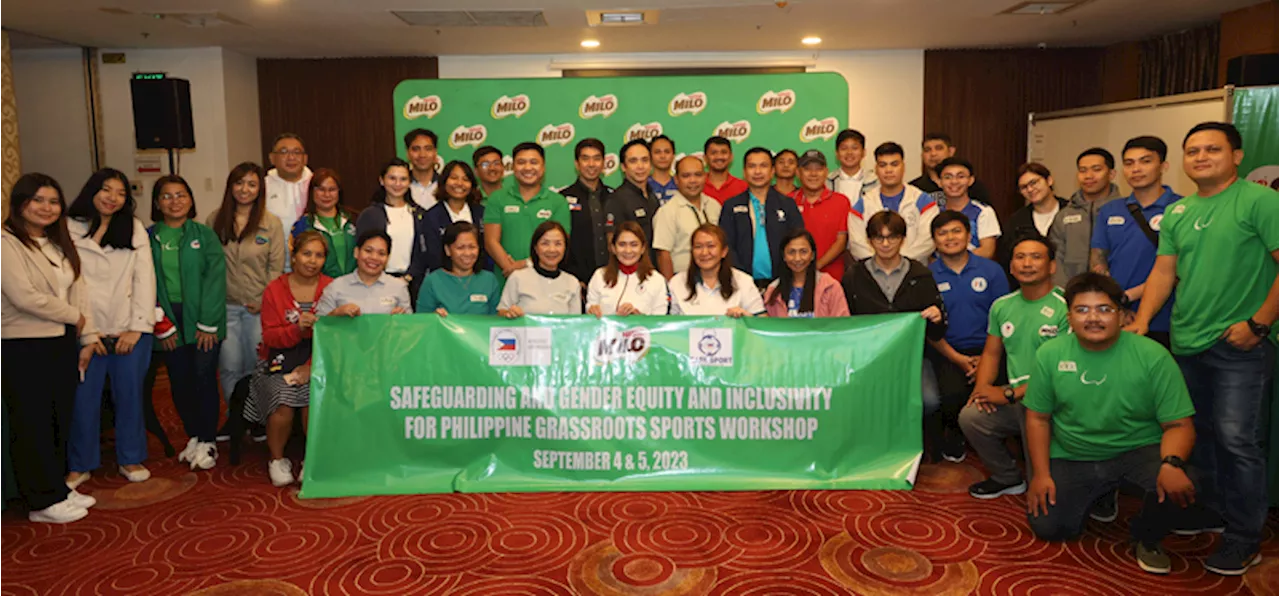 Milo, POC join hands in promoting safe sports for grassroots program