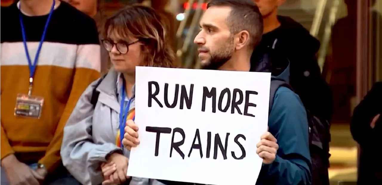 Protestors demand accountability from CTA leadership over rail and bus service and reliability