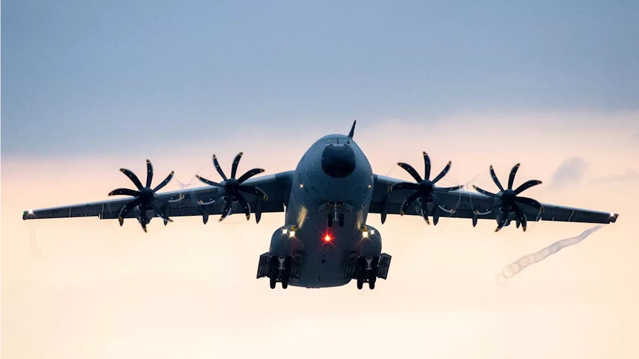 A400M in Wunstorf gestartet: Bundeswehr evakuiert Bürger aus Israel