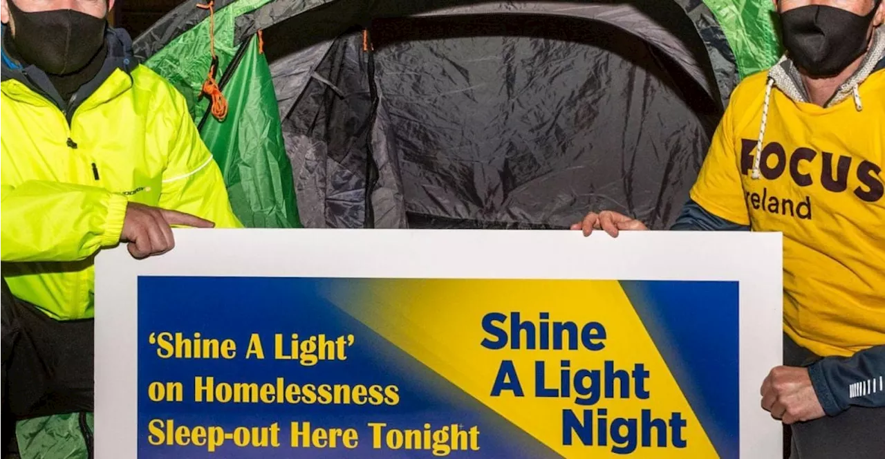 Shine a Light Sleepout with Josh Crosbie