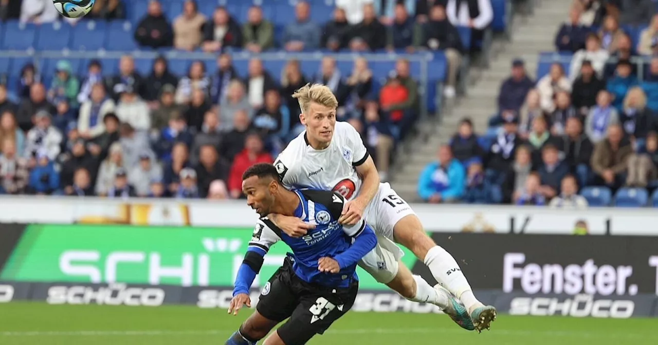 Arminia Bielefeld fährt Heimsieg gegen Waldhof Mannheim ein