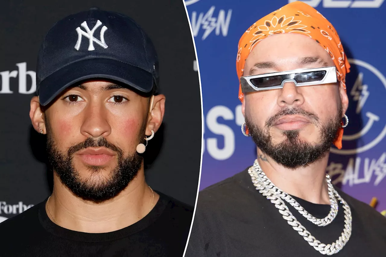 J Balvin responds to Bad Bunny's supposed 'Thunder Y Lightning' diss