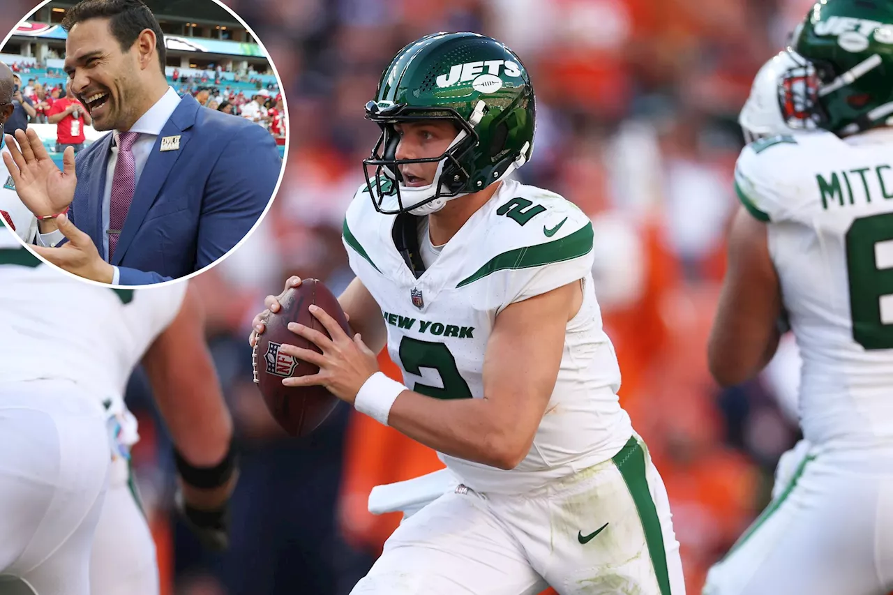 Mark Sanchez sees 'more calm' Zach Wilson in pocket amid 'wild ride' for Jets QB