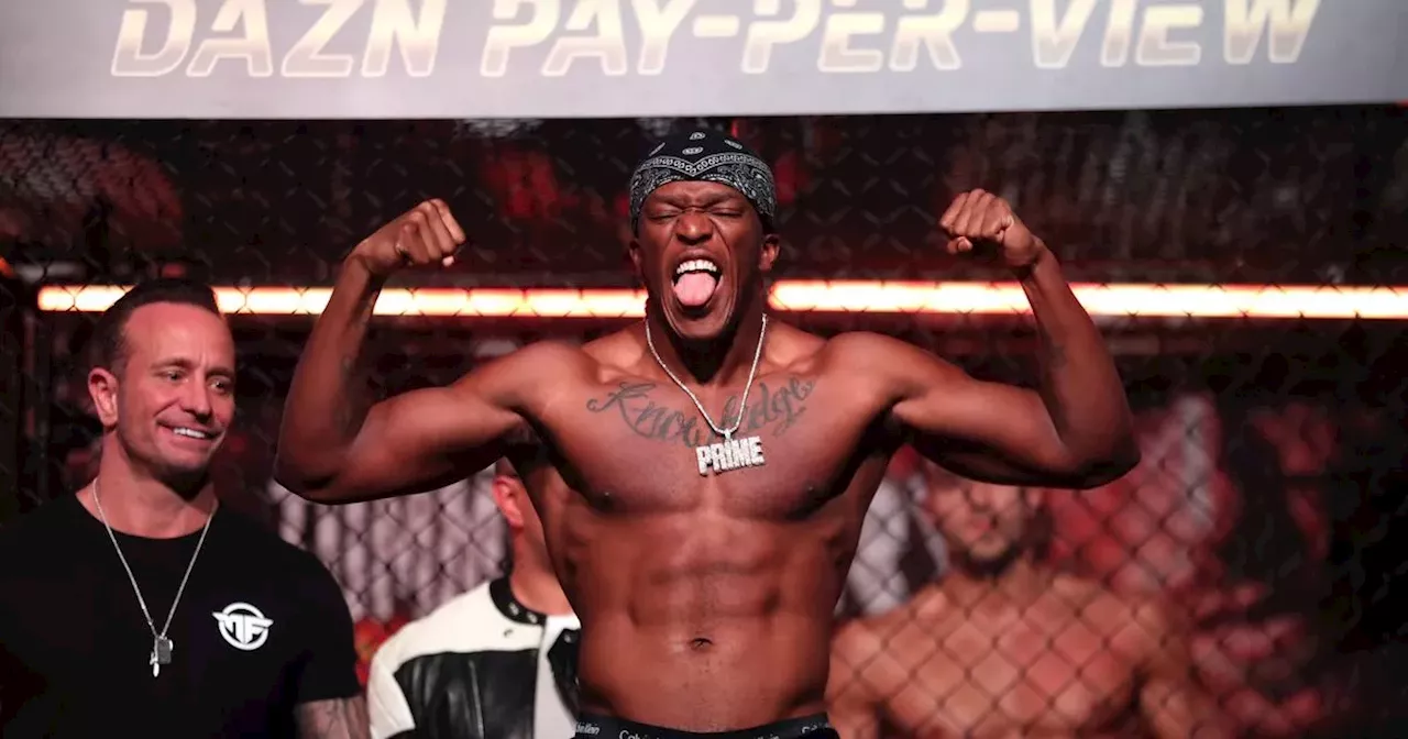 KSI gushes over his girlfriend and admits she’s nervous about Tommy Fury fight