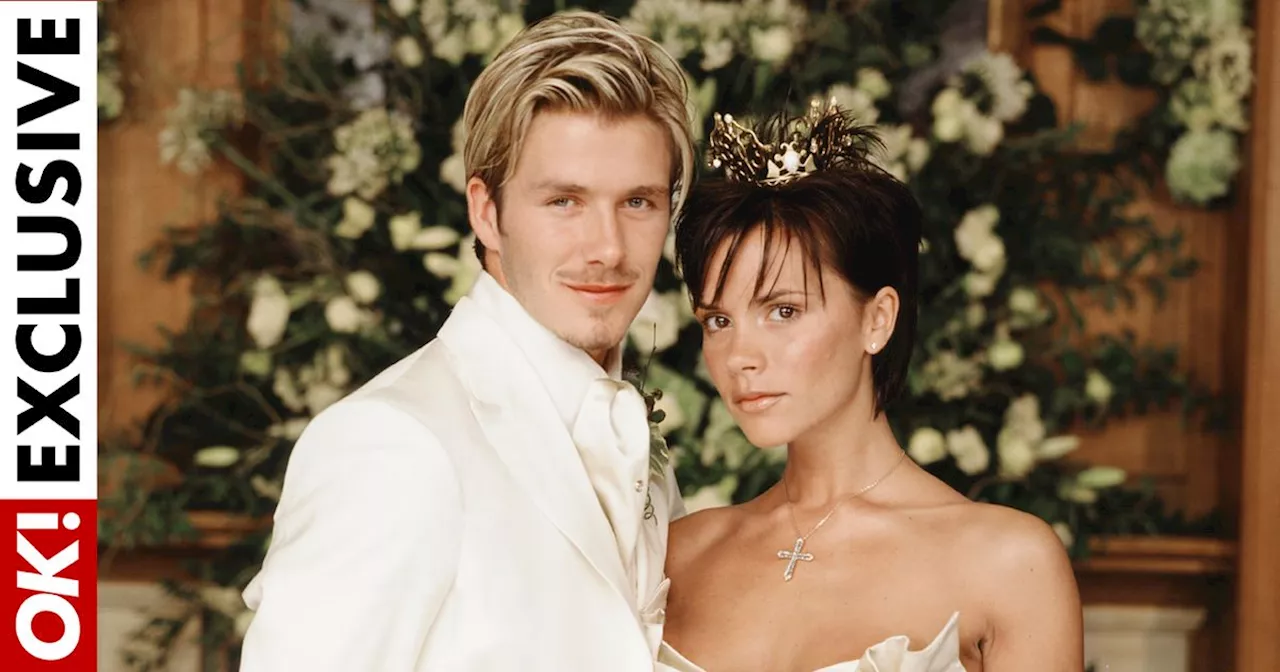 Victoria Beckham's Robin Hood wedding album- as David blames her for purple suit